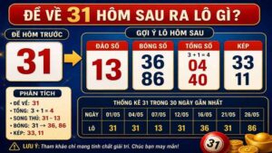 Đề Về 31 Hôm Sau Ra Lô Gì? Bảng Tra Cứu Bạc Nhớ