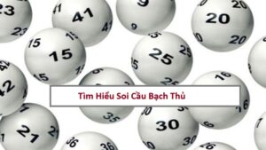 Soi Cầu Bạch Thủ XSMB